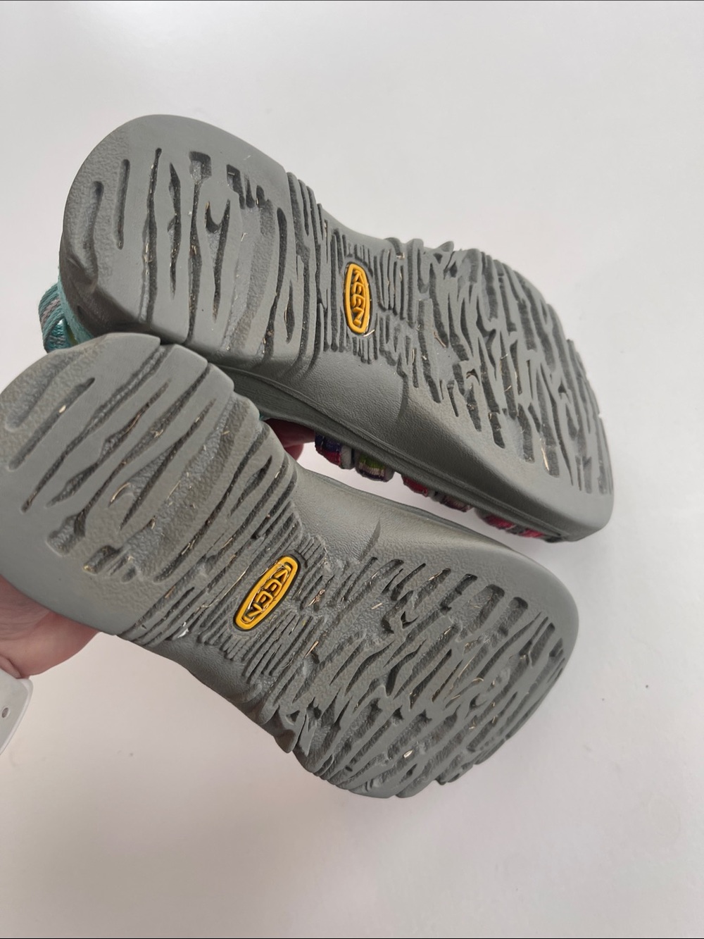 Keen Kids Multicolor Outdoor water Sandals - Teal & Rainbow - Picture 4 of 5